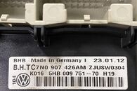 VW Touran 1T3 r.v. 2012 webasto 1K0815065AR 7N0907426AM 1T0919050F