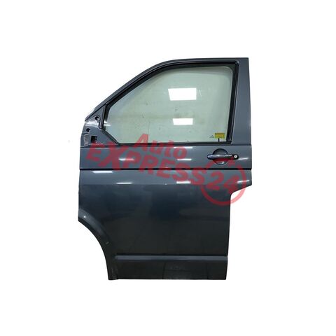 VW Transporter T5 7H r.v. 2005 tmavě šedá metalíza kód barvy LD7U levé přední dveře