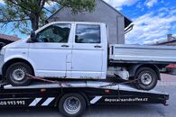 Vůz na díly VW Transporter T5 7J FL 2011 CAAC KUP LB9A