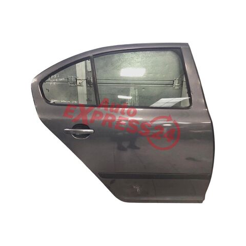 Škoda Octavia 2 sedan r.v. 2008 šedá metalíza kód barvy LF8J 9153 9J9J pravé zadní dveře