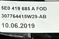 Škoda Octavia 3 facelift kombi r.v. 2019 multifunkční DSG volant 5E0419091CG 5E0419685A