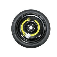Audi A3 dojezdové kolo T125/70 R18 3.5Jx18 H2 ET25.5 Continental 1K0601027B