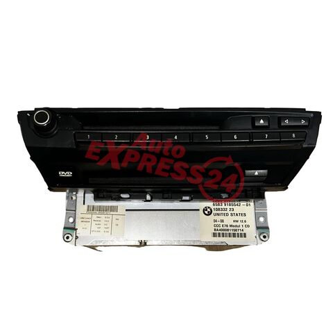 BMW X5 E70 r.v. 2008 rádio 10833223