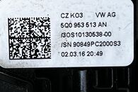 Škoda Octavia 3 kombi r.v. 2016 přepínač světel 5Q0953507JB 5Q0953513AN