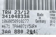 VW Passat B7 kombi r.v. 2012 černá palubní deska