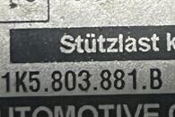 VW Golf 6 kombi r.v. 2010 odnímatelné tažné zařízení 1K5803881B 1K0907383E