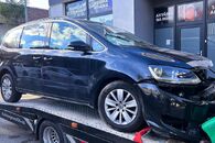 Vůz na náhradní díly VW Sharan 7N 2015 CFFB NFZ LC9X