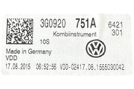 VW Passat B8 kombi r.v. 2016 naftové budíky 3G0920751A