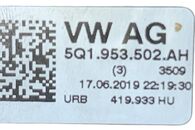 Škoda Octavia 3 facelift kombi r.v. 2019 páčky volantu 5Q1953502AH 5Q1953521DK