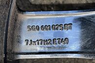VW MADRID kola 225/45 R17 zimni pneu 2mm 5G0601025BT 7Jx17H2 ET49