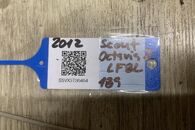 Škoda Octavia 2 Scout kombi r.v. 2012 šedá metalíza kód barvy LF8L 9157 2G2G, zadní nárazník