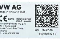 VW Golf 7 kombi r.v. 2016 černá palubní deska