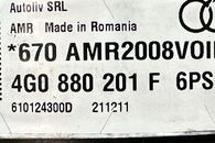 Audi A6 4G sedan r.v. 2012 palubní deska