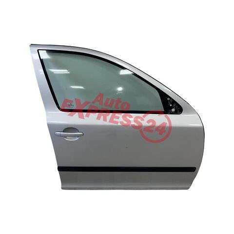 Škoda Octavia 2 kombi r.v. 2006 stříbrná metalíza kód barvy LF7T 9102 1B1B pravé přední dveře