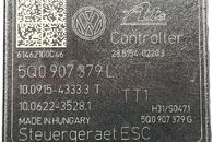 VW Golf 7 kombi r.v. 2015 řídící jednotka ABS 5Q0907379L 5Q0614517K