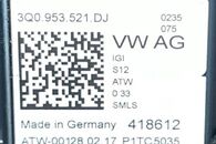 VW Passat B8 kombi r.v. 2017 páčky volantu 3Q0953521DJ 5Q0953502M