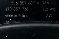 Škoda Yeti 5L r.v. 2013 zadní prostřední pás 5L6857807A 1T0857738