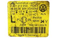 VW Golf 5 hatchback r.v. 2009 levé přední světlo halogen 1K6941005N