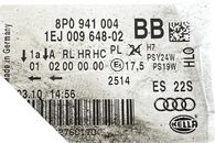 Audi A3 8P sportback r.v. 2010 pravé přední světlo halogen 8P0941004BB 8P0941004BL
