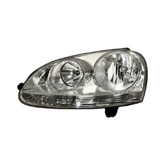 VW Golf 5 kombi r.v. 2008 levé přední světlo halogen