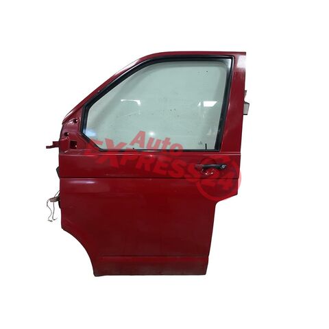VW Transporter T5 kombi facelift r.v. 2010 červená barva kód barvy LA3H levé přední dveře