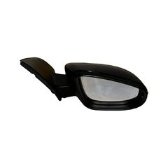 VW Golf 6 GTD hatchback r.v. 2011 tmavě šedá metalíza Carbon Steel Grey kód barvy LA9W pravé zrcátko 10 pinu