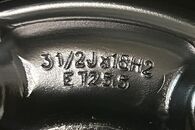VW Golf 7 Alltrack kombi r.v. 2016 rezerva T125/70 R18 31/2J x 18 H2 ET25.5 1K0601027AP