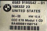 BMW X5 E70 r.v. 2008 rádio 10833223