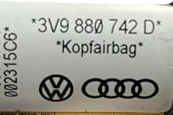 Škoda Superb 3 kombi r.v. 2016 pravý stropní airbag 3V9880742D
