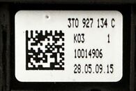 Škoda Superb 2 sedan r.v. 2010 tlačítko 3T0927134C