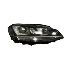 VW Golf 7 Alltrack kombi r.v. 2016 pravé přední světlo xenon 5Q1941752 jednotky 3D0941329E 8K0941597E 4G0907697G