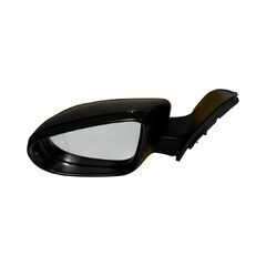 VW Golf 6 GTD hatchback r.v. 2011 tmavě šedá metalíza Carbon Steel Grey kód barvy LA9W levé zrcátko 5 pinu