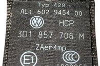 VW Phaeton 3D r.v. 2008 pravý přední pás 3D1857706M