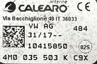 Audi Q7 4M r.v. 2018 druhá generace anténa 4M0035503K