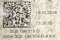 Škoda Superb 3 facelift kombi r.v. 2020 přední náprava 3Q0199315D