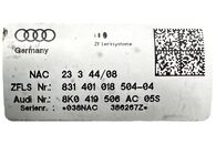 Audi S5 8T Coupe r.v. 2009 sloupek řízení 8K0419506AC