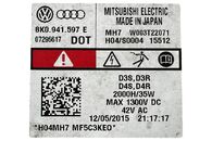VW Golf 7 kombi r.v. 2016 levé přední světlo xenon LED 5G1941754 jednotky 3D0941329E 4G0907697G 8K0941597E
