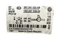 VW Tiguan 5N r.v. 2010 pravé přední světlo halogen 5N1941032AB