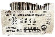 Škoda Octavia 2 Facelift pravé přední světlo halogen 1Z1941016F