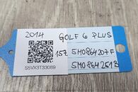 VW Golf 6 Plus r.v. 2014 5M0864207F 5M0864251B