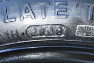 VW dojezdové kolo T125/70 R16 2,99mm DOT2908 31/2Jx16H2 ET25,5 1K0601027S