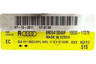 Audi Q5 8R r.v. 2012 pravé přední světlo xenon 8R0941004AF jednotka 8K0941597C