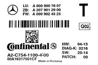 Mercedes Benz E220 kombi r.v. 2017 kamera A0009007607