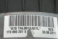 VW Touran 1T3 r.v. 2012 černá palubní deska 1T1857001AM