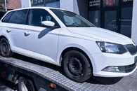 Vůz na náhradní díly Škoda Fabia 3 kombi 2018 CHYB QAE LF9E