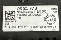 Škoda Superb 3 sedan r.v. 2018 naftové budíky 3V0920751B