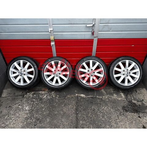 VW kola 225/45 R17 letní pneu 7,22mm DOT0124 7,0Jx17H2 ET54 5K0601025F