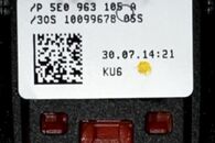 Škoda Octavia 3 sedan Laurin a Klement r.v. 2015 levé tlačítko vyhřívání sedačky 5E0963105A