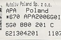 VW Golf 7 kombi r.v. 2014 palubka