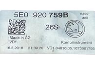 Škoda Octavia 3 kombi Scout r.v. 2016 naftové budíky 5E0920759B
